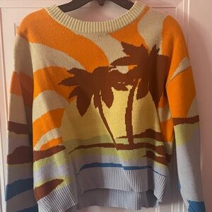 Tropical Sunset Sweater